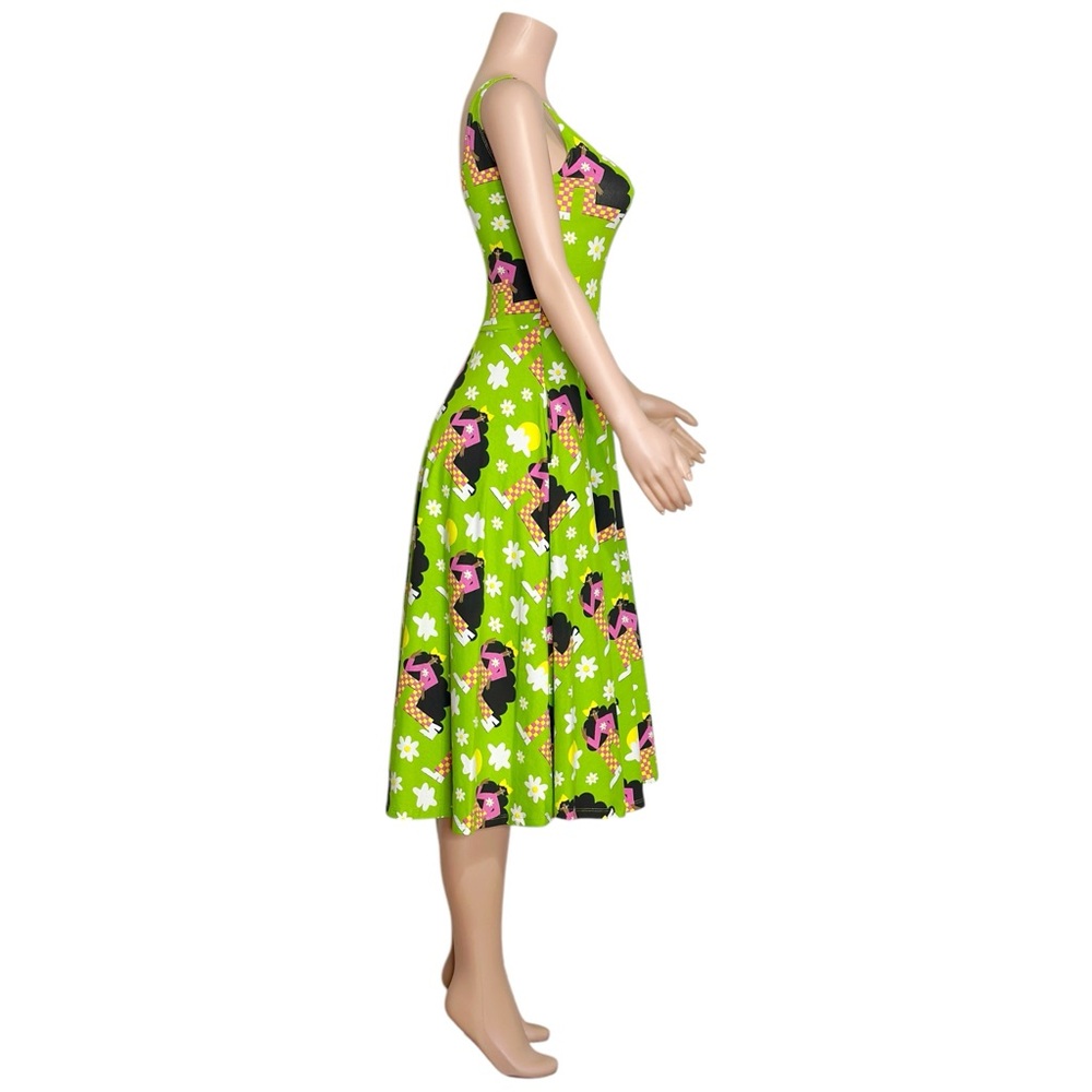 NOOWORKS Vacation Dress, Checkered Ladies, Small - Picture 9 of 10